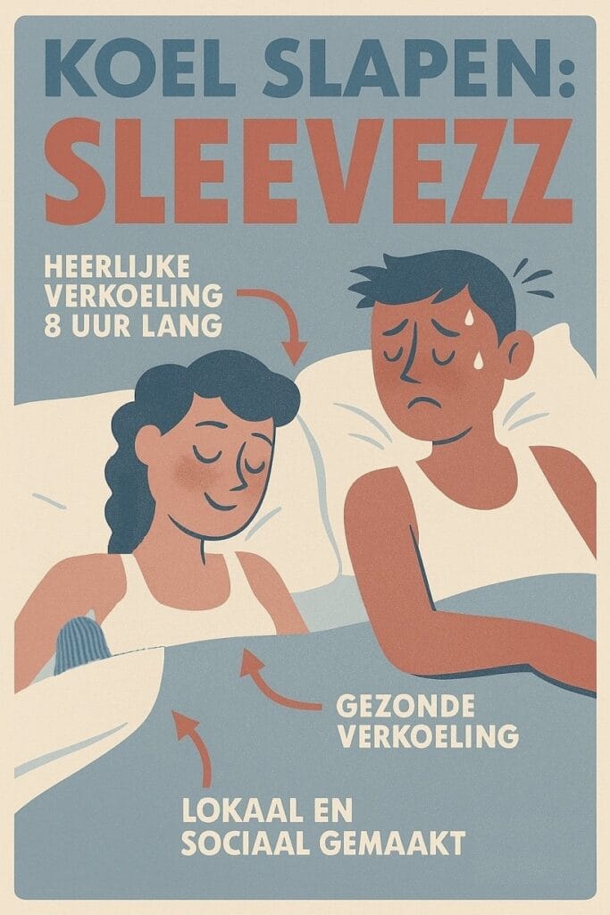 Koude kruik koel slapen