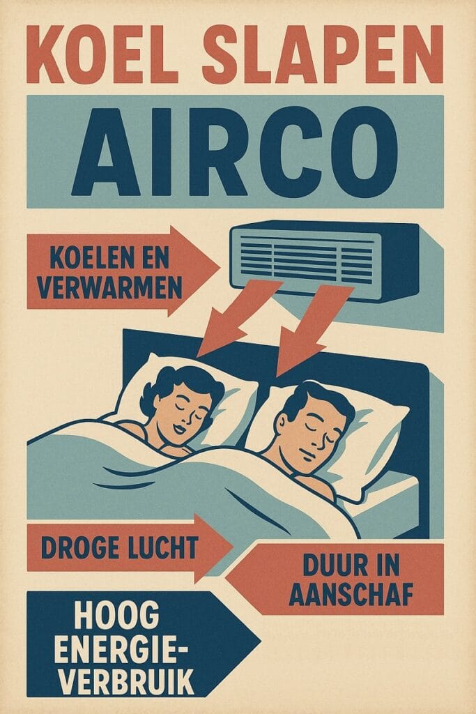 Koel slapen airco