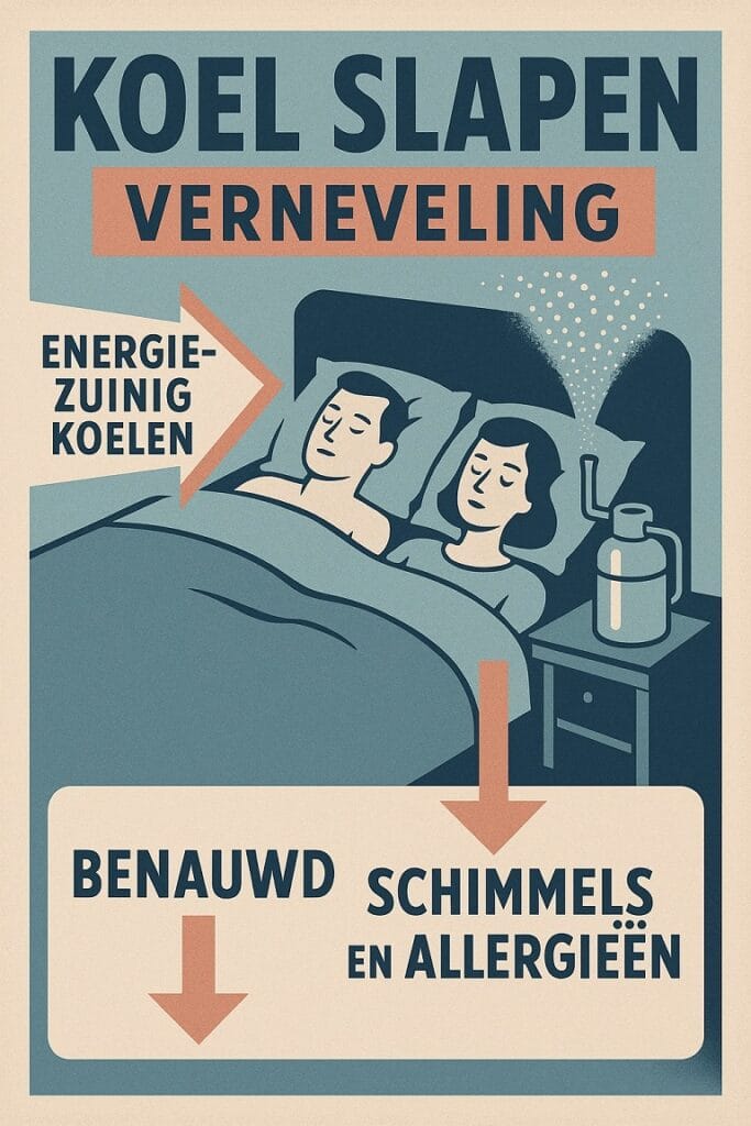 Koel slapen adiabatisch koelen